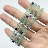 10 Types Mini Beads 4mm Bracelet Wholesale Golden Rutile Fluorite Dragon Blood Stone - Wholesale Crystals