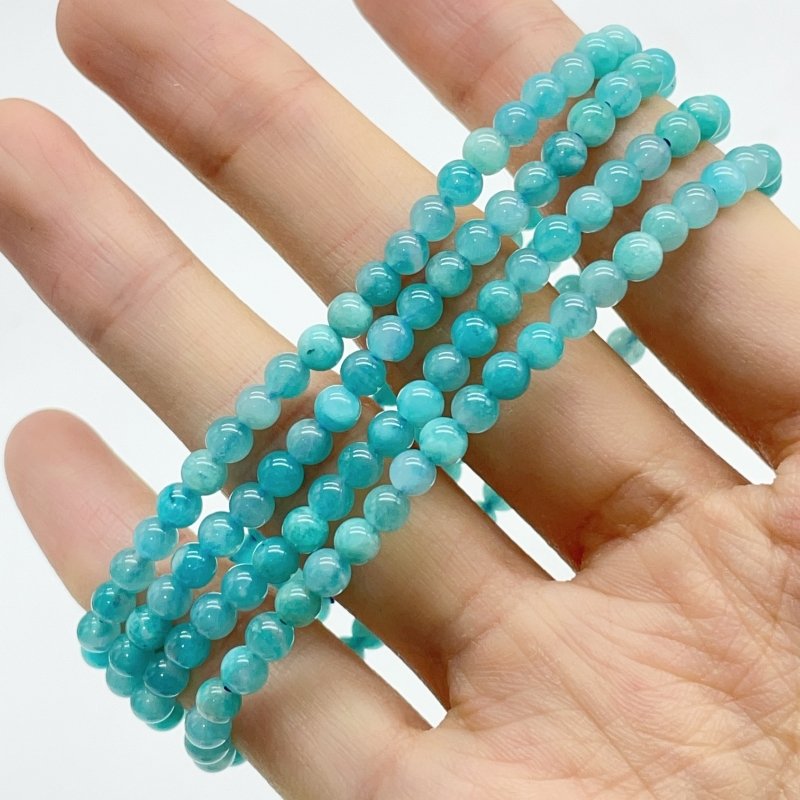 10 Types Mini Beads 4mm Bracelet Wholesale Golden Rutile Fluorite Dragon Blood Stone - Wholesale Crystals