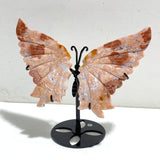 11 Pairs Wings Carving With Stand Closeout (Defect) -Wholesale Crystals