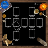 12 Animal Starry Sky Tarot Tablecloth - Wholesale Crystals