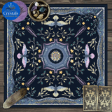12 Animal Starry Sky Tarot Tablecloth - Wholesale Crystals
