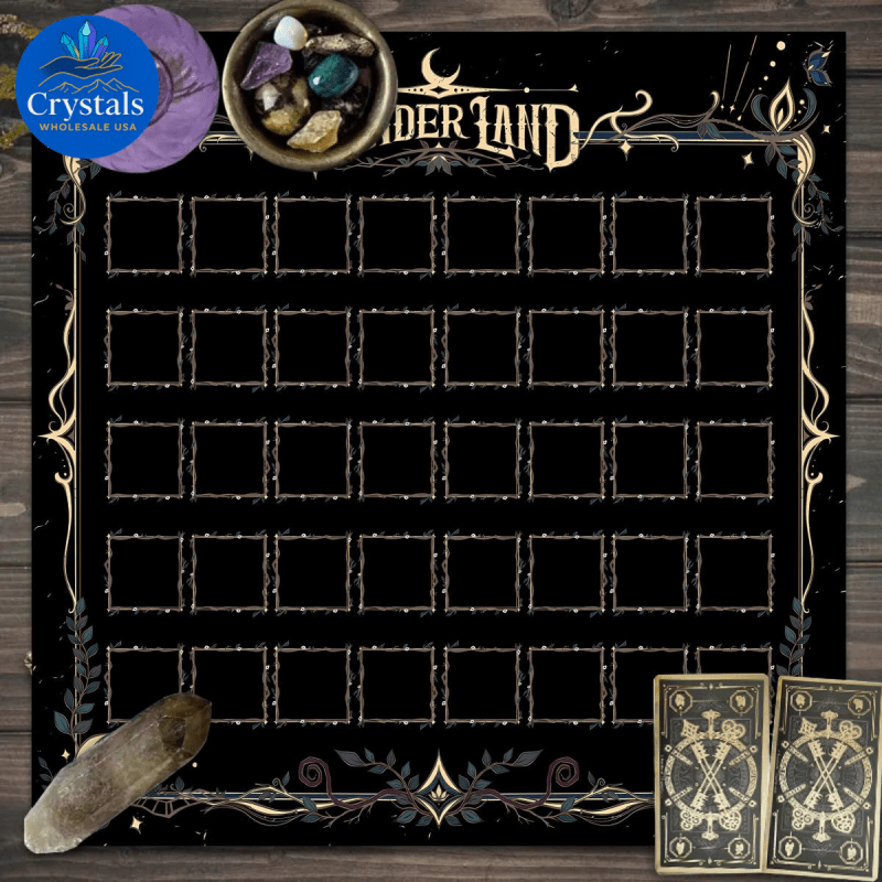 12 Animal Starry Sky Tarot Tablecloth - Wholesale Crystals