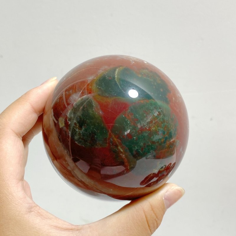 12 Pieces Colourful Ocean Jasper Sphere Ball -Wholesale Crystals