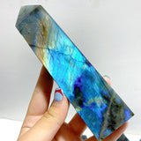 12 Pieces Flash Labradorite Four - Sided Point - Wholesale Crystals