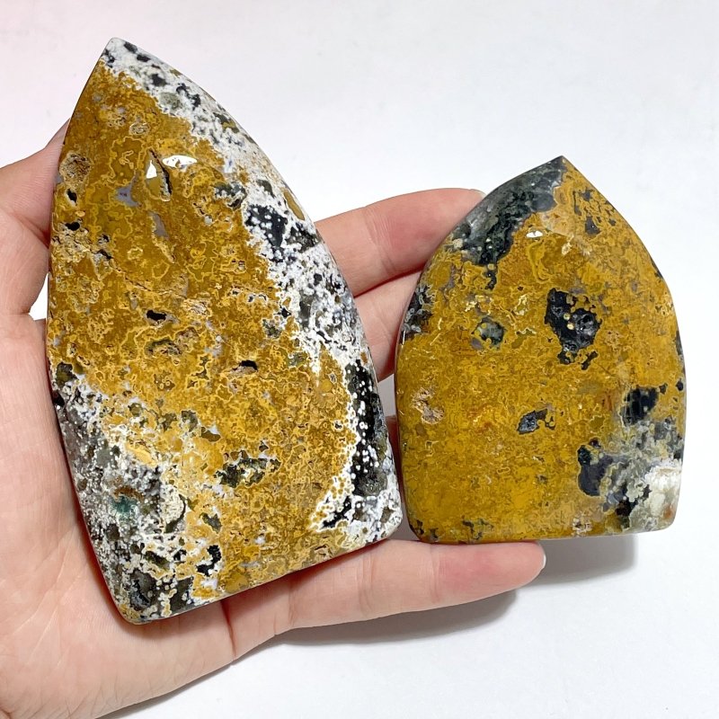 12 Pieces Ocean Jasper Arrow Head Shape Home Decor - Wholesale Crystals
