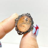 12 Pieces Rare Fire Quartz Dentritic Quartz Different Styles Ring - Wholesale Crystals