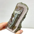 12 Pieces Unique Fluorite Mixed Pyrite Calcite Slab - Wholesale Crystals