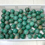 60 Pieces Africa Jade Spheres (Sea Freight Only)