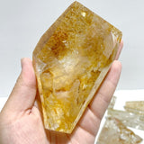 13 Pieces Golden Hematoid Quartz Free Form - Wholesale Crystals