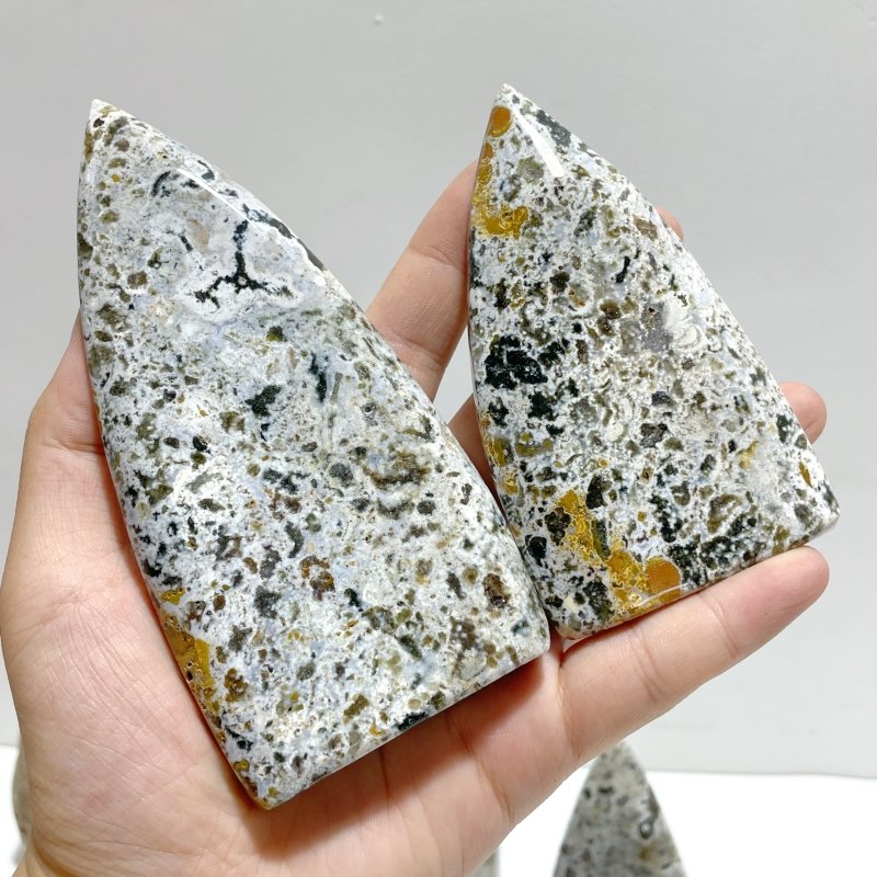 13 Pieces Ocean Jasper Arrow Head Shape Home Decor - Wholesale Crystals