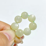 14 Pieces 9mm Light Green Moonstone Bracelet -Wholesale Crystals
