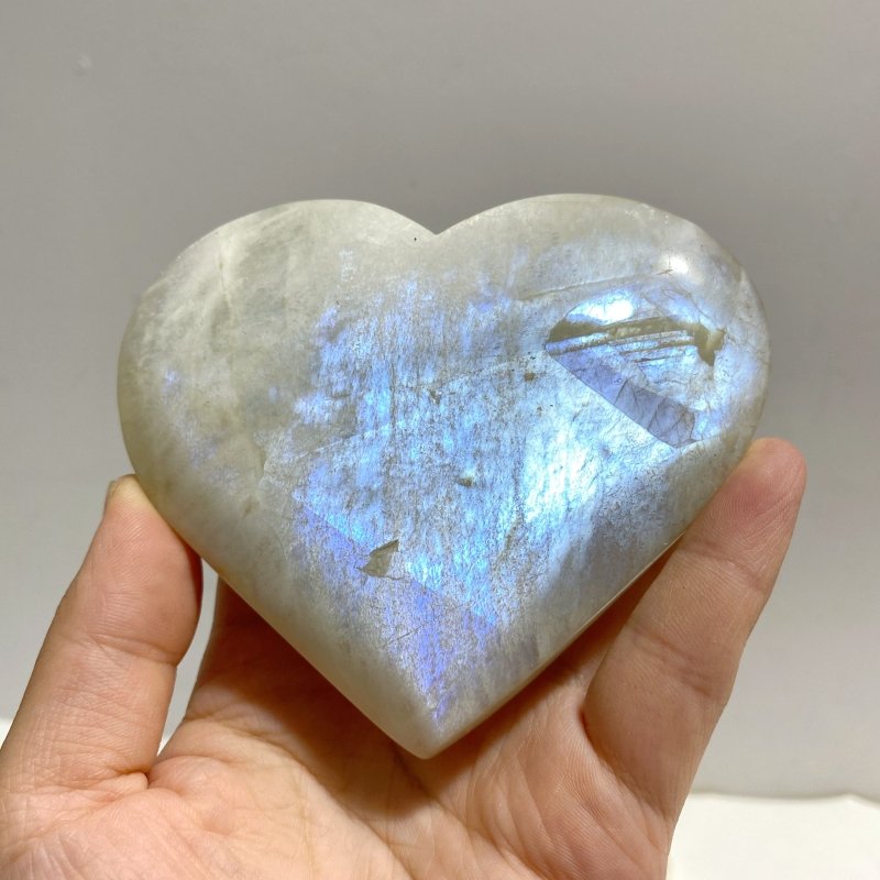 14 Pieces Moonstone Heart -Wholesale Crystals