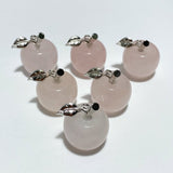 14 Types Small Apple Carving Wholesale Clear Quartz Green Aventurine Lepidolite - Wholesale Crystals