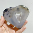 15 Pieces Geode Agate Heart -Wholesale Crystals