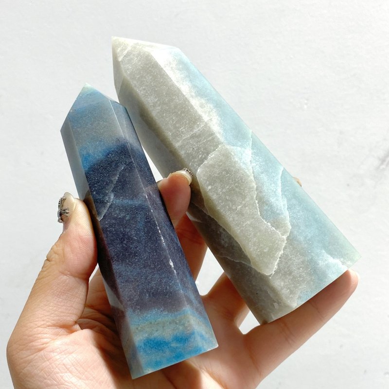 15 Pieces Large Trolleite Tower -Wholesale Crystals