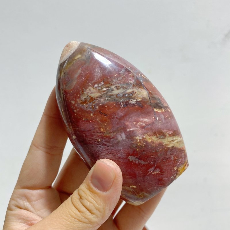 15 Pieces Petrified Wood Stone Arrow Head Shape -Wholesale Crystals