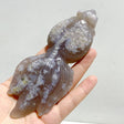 15 Pieces Sakura Flower Agate Beautiful Goldfish Carving -Wholesale Crystals