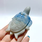 15 Pieces Trolleite Stone Sea Turtles Carving - Wholesale Crystals
