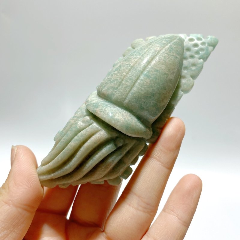 16 Pieces Amazonite Sea Animal Carving - Wholesale Crystals