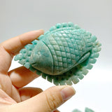 16 Pieces Amazonite Sea Animal Carving - Wholesale Crystals