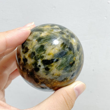 16 Pieces Seraphinite Spheres -Wholesale Crystals