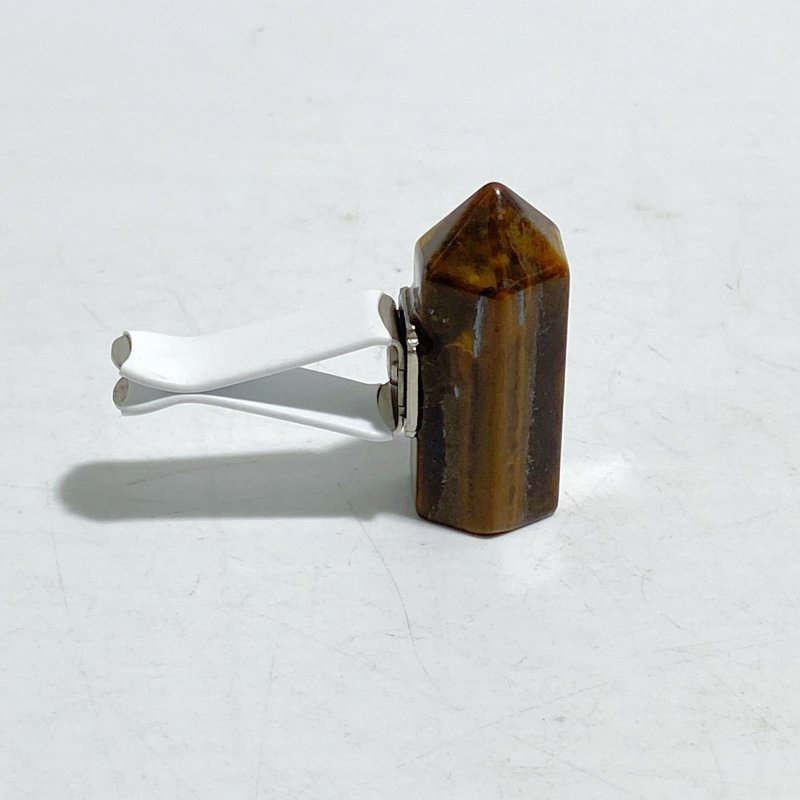 16 Types Crystal Point Car Air Vent Clips Crystal Wholesale Car Accessories Howlite Tiger Eye - Wholesale Crystals