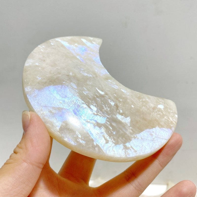 17 Pieces Moonstone Moon Crystal Carving -Wholesale Crystals