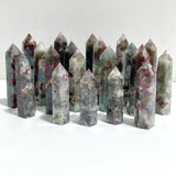 Pink & Blue Tourmaline Tower Point Wholesale