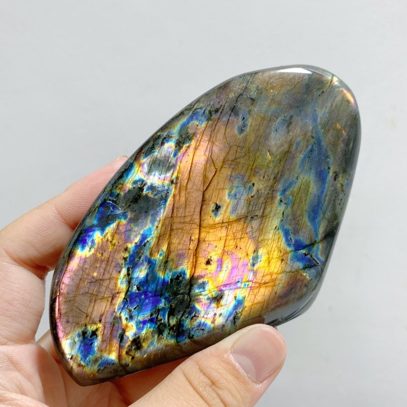 19 Pieces Beautiful Polished Labradorite Free Form -Wholesale Crystals