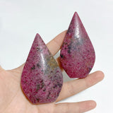 19 Pieces High Quality Rhodonite Arrow Head Shape -Wholesale Crystals