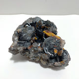 2 Pieces Raw Specularite Crystal Specimen Specular Hematite Specimen For Collection