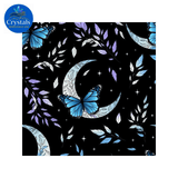 2 Moon Phase Starry Sky Tarot Tablecloth - Wholesale Crystals