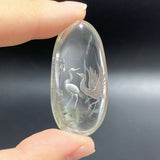 2 Pieces Crane Garden Quartz Inner Scene Carving -Wholesale Crystals