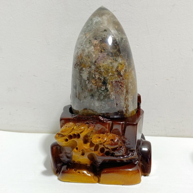 2 Pieces Garden Quartz With Stand -Wholesale Crystals