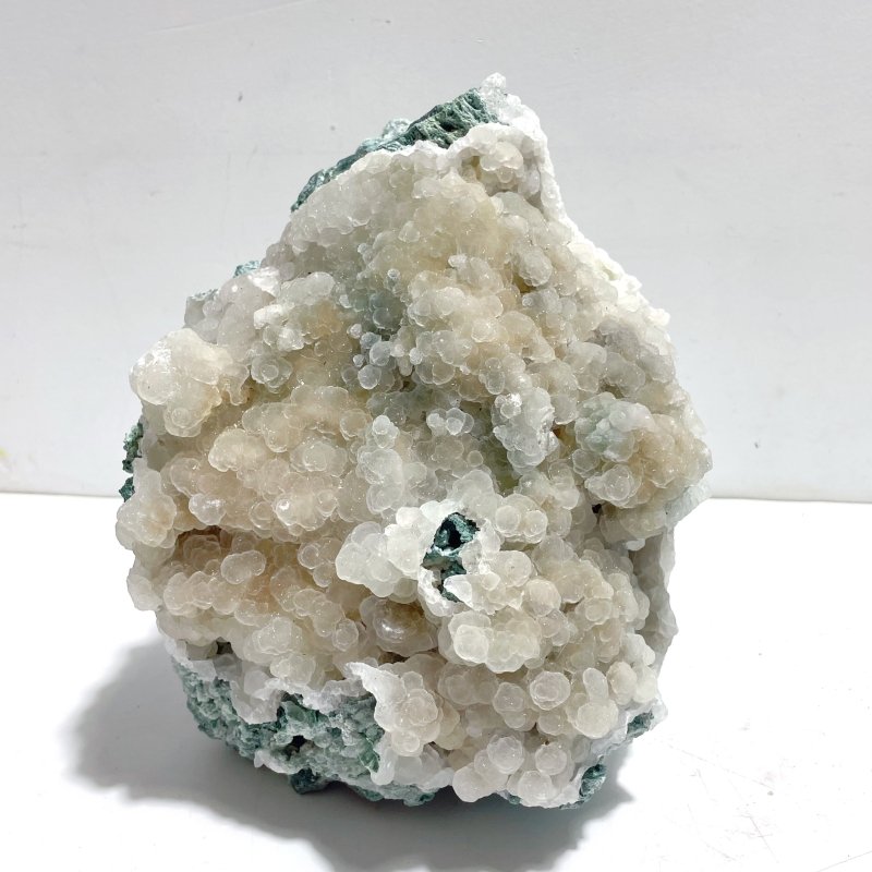 2 Pieces Raw Moss Agate Crystal Specimen For Collection - Wholesale Crystals