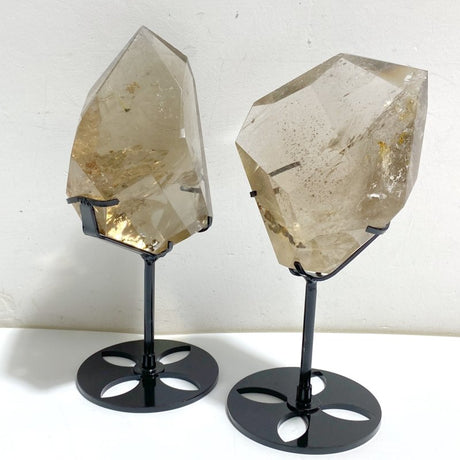 2 Pieces Rutile Quartz Crystal Free Form With Stand -Wholesale Crystals