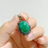 2 Types Beautiful Malachite Pendants Wholesale - Wholesale Crystals