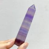 2 Types Purple Fluorite Tower Point Wholesale -Wholesale Crystals
