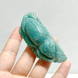 20 Pieces Amazonite Sea Animal Carving - Wholesale Crystals