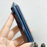 20 Pieces Fat Blue Tiger Eye Tower Points -Wholesale Crystals