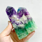 20 Pieces Feather Fluorite Four - sided Tower Points - Wholesale Crystals