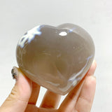 21 Pieces Black Orca Agate Heart 4 -Wholesale Crystals