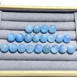 21 Pieces High Quality Aquamarine Spheres - Wholesale Crystals