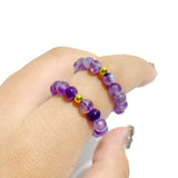 21 Types Crystal Beaded Rings Wholesale Tiger Eye Blue Aventurine -Wholesale Crystals
