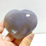 22 Pieces Black Orca Agate Heart 1 - Wholesale Crystals