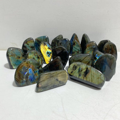 22 Pieces Polished Labradorite Free Form -Wholesale Crystals