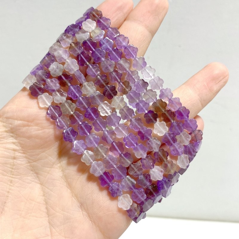 22 Types Flower Shape Bracelets Wholesale Green Aventurine Amazonite Moss Agate -Wholesale Crystals