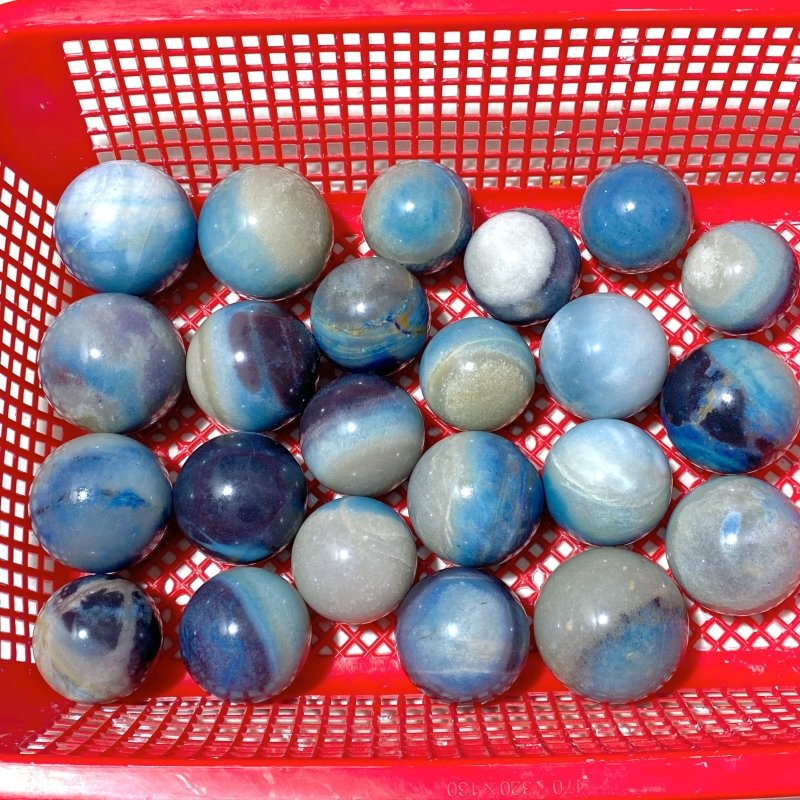 23 Pieces Beautiful Trolleite Spheres - Wholesale Crystals