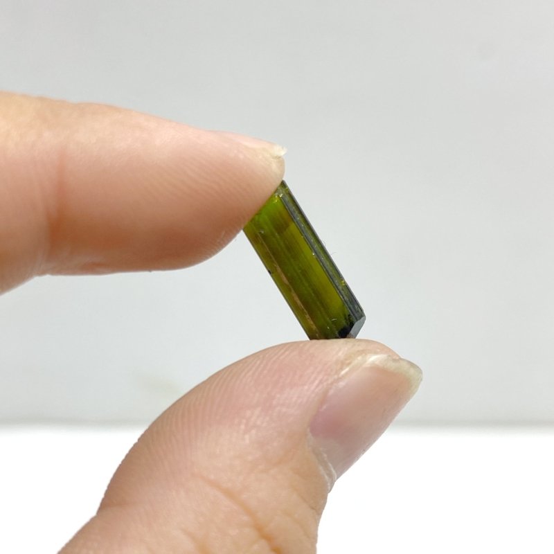 235 Pieces Gem Grade Rough Green Tourmaline for Making Jewelry - Wholesale Crystals