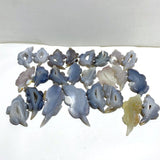 24 Pieces Druzy Geode Agate Crocodile Carving(defective) -Wholesale Crystals